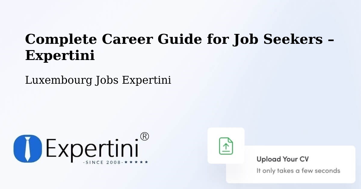 Career Guide for Job Seekers – Hosingen - Hosingen, Luxembourg Jobs Expertini