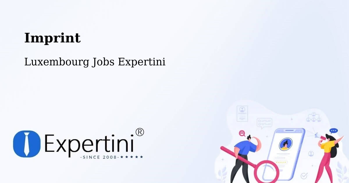 Imprint – Hosingen - Luxembourg Jobs Expertini